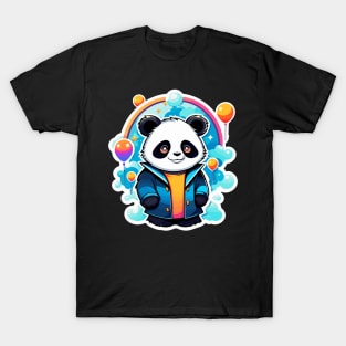 Panda Illustration T-Shirt